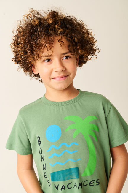 Gr&uuml;ne TUMBLE 'N DRY T-shirt NASSAU - large