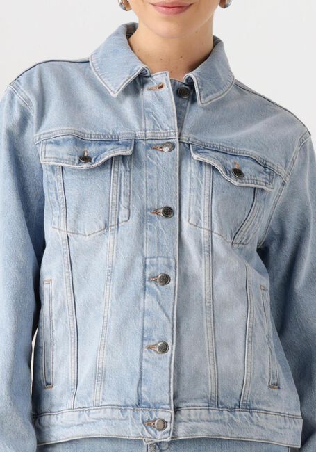 Hellblau OBJECT Jeansjacke OBJELLEN RE DENIM JACKET - large