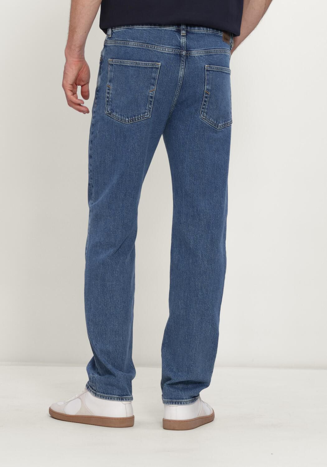Blaue SELECTED MEN Straight leg jeans SLH196-STRAIGHT BEN KORI JEANS NOOS - large