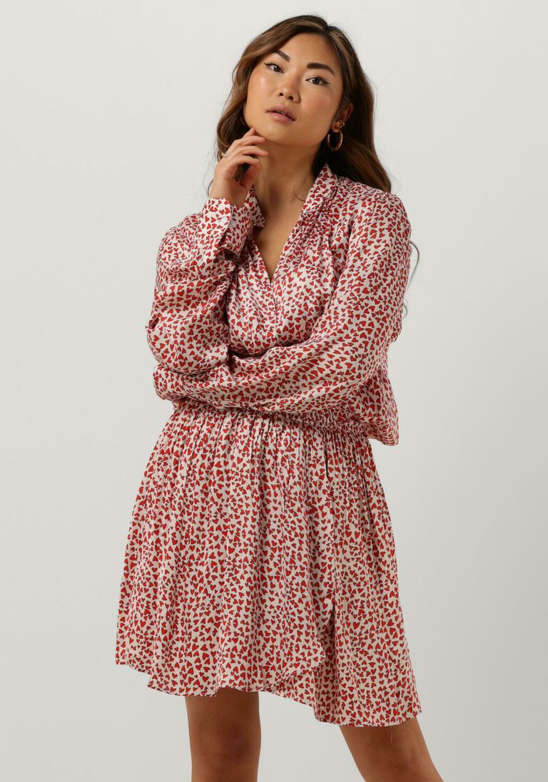 rote est'seven minikleid est’journee dress bambu