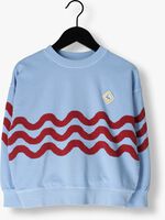 Blaue Jelly Mallow Sweatshirt WAVE PIGMENT SWEATSHIRT - medium