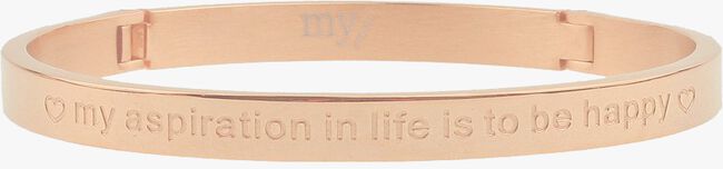 Goldfarbene MY JEWELLERY Armband MY ASPIRATION IN LIFE IS - large