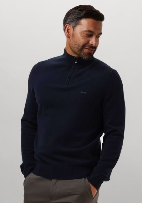 Dunkelblau BOSS BLACK Pullover EMARLO - large