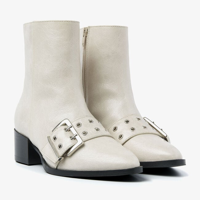 Beige VIA VAI Stiefeletten ROSE CAMDEN - large