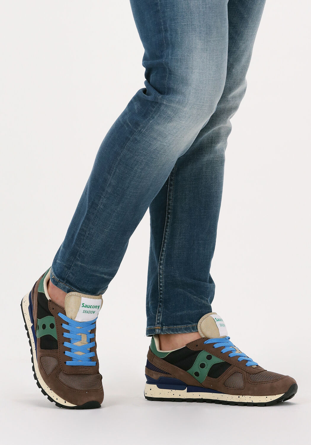 Braune SAUCONY Sneaker Low SHADOW ORIGINAL HEREN - large