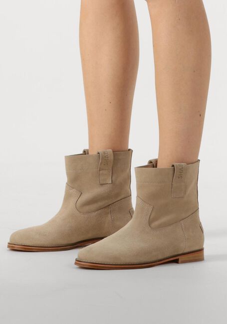 Beige SHABBIES Chelsea Boots FESTI ANKIE - large