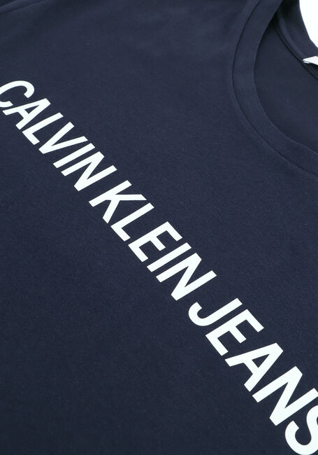 Blaue CALVIN KLEIN T-shirt INSTITUTIONAL L - large