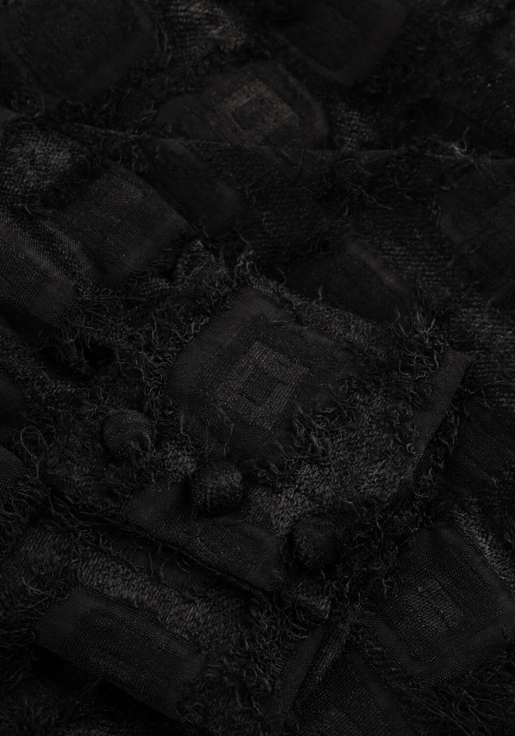 Schwarze OBJECT Minikleid OBJDARIA L/S RE SHORT WRAP DRESSDA - large