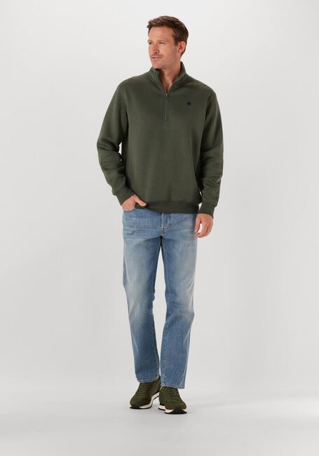 Graue G-STAR RAW Sweatshirt PREMIUM CORE HALF ZIP R SW L\S - large