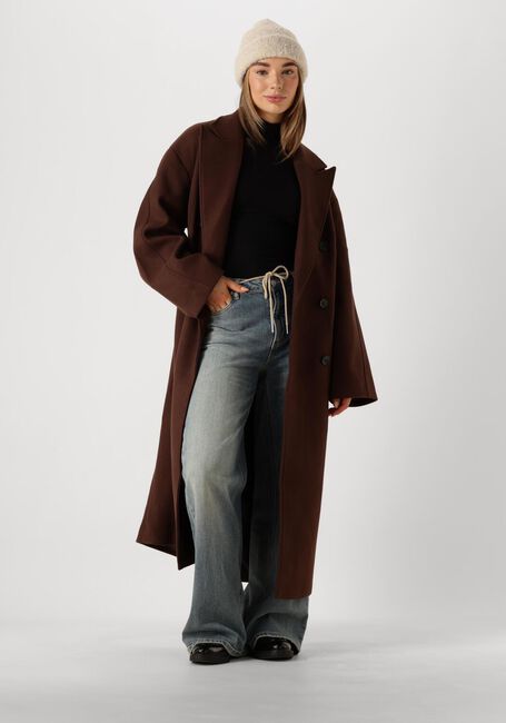 Braune EDITED Mäntel OVERSIZE HAIMA COAT - large