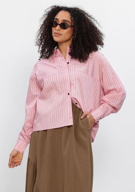 Rosane ANOTHER LABEL Blusen ALCHERREE FINE STRIPE SHIRT L/S - large