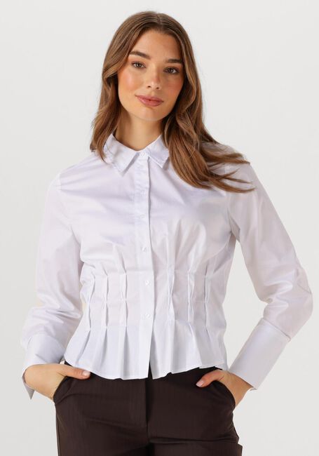 Weiße CO'COUTURE Blusen POPPY PLEAT WAIST - large