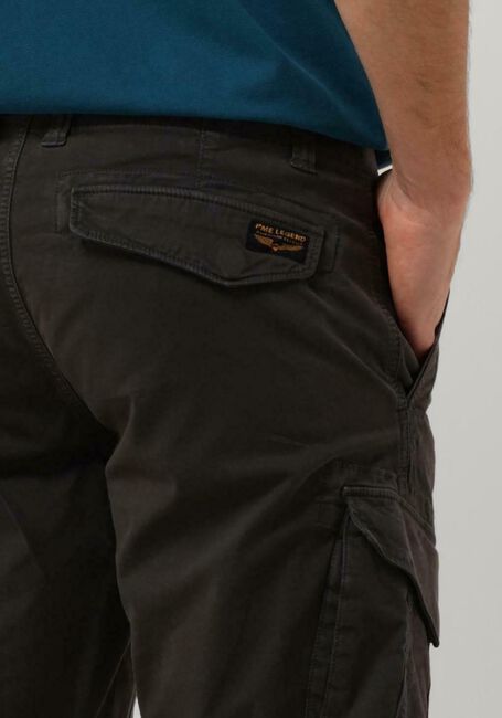 Dunkelgrau PME LEGEND Kurze Hose NORDROP CARGO SHORTS STRETCH TWILL - large