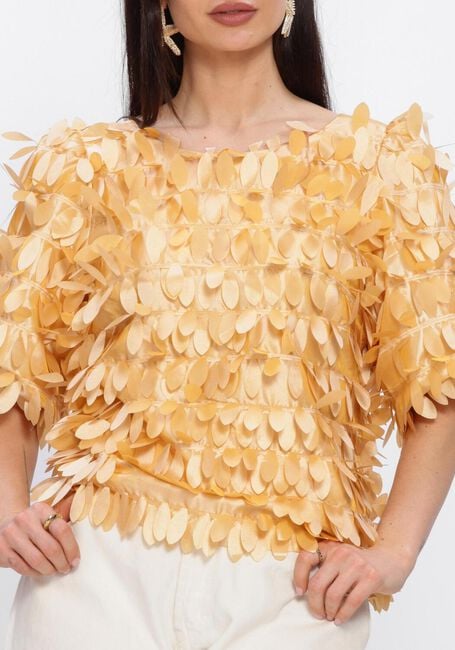 Gelbe AAIKO Blusen ANGELINA PES 526 - large