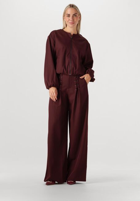 Bordeaux CO'COUTURE Hose LUNA EYELET WIDE LONG PANT - large