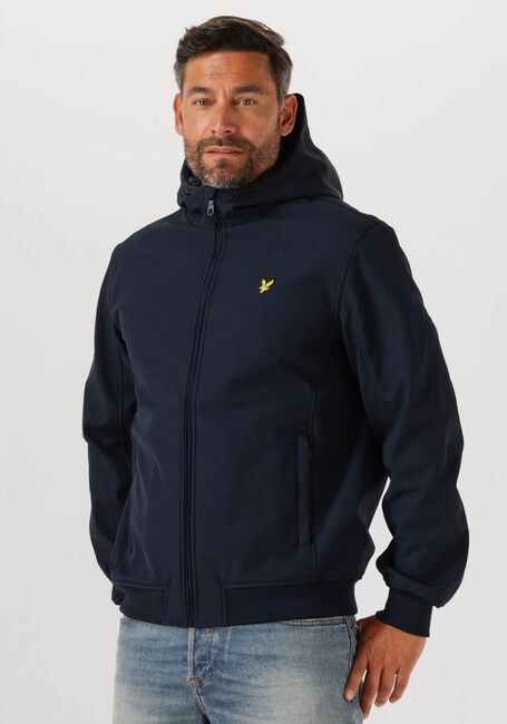 Dunkelblau LYLE & SCOTT Jack FLEECE BACK SOFTSHELL - large