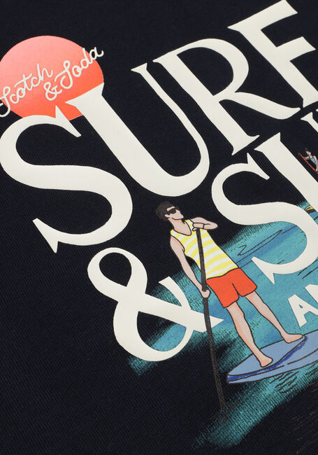 Dunkelblau SCOTCH & SODA Sweatshirt ARTWORK SWEATSHIRT - large