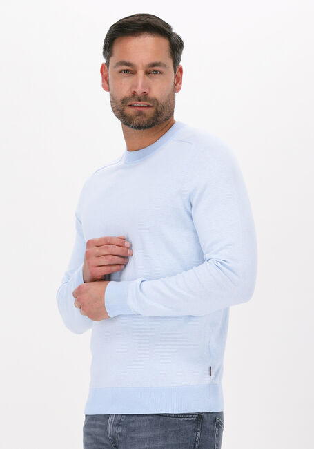 Hellblau BOSS Pullover ATAROUL - large