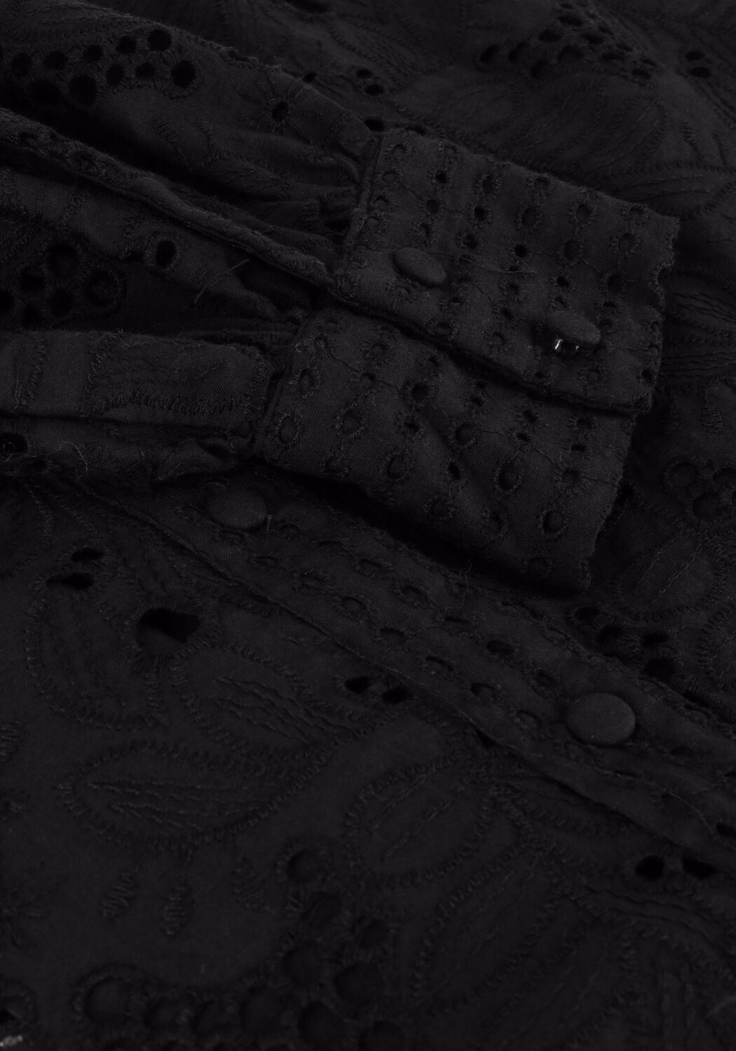 Schwarze Y.A.S. Minikleid YASTEALA LS SHIRT DRESS S. - large