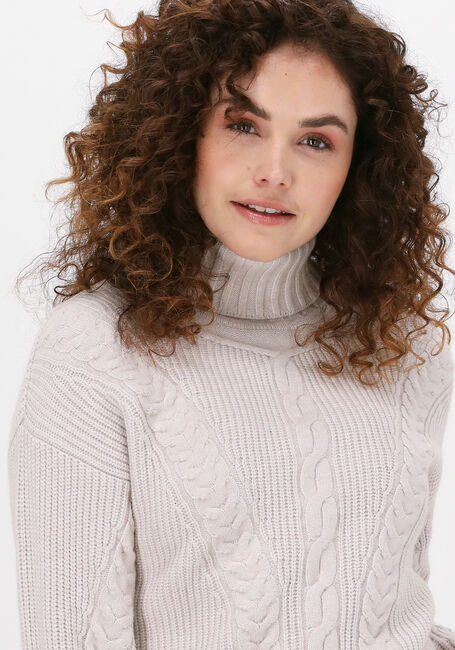 Beige OBJECT Rollkragenpullover GREENE LS KNIT PULLOVER - large