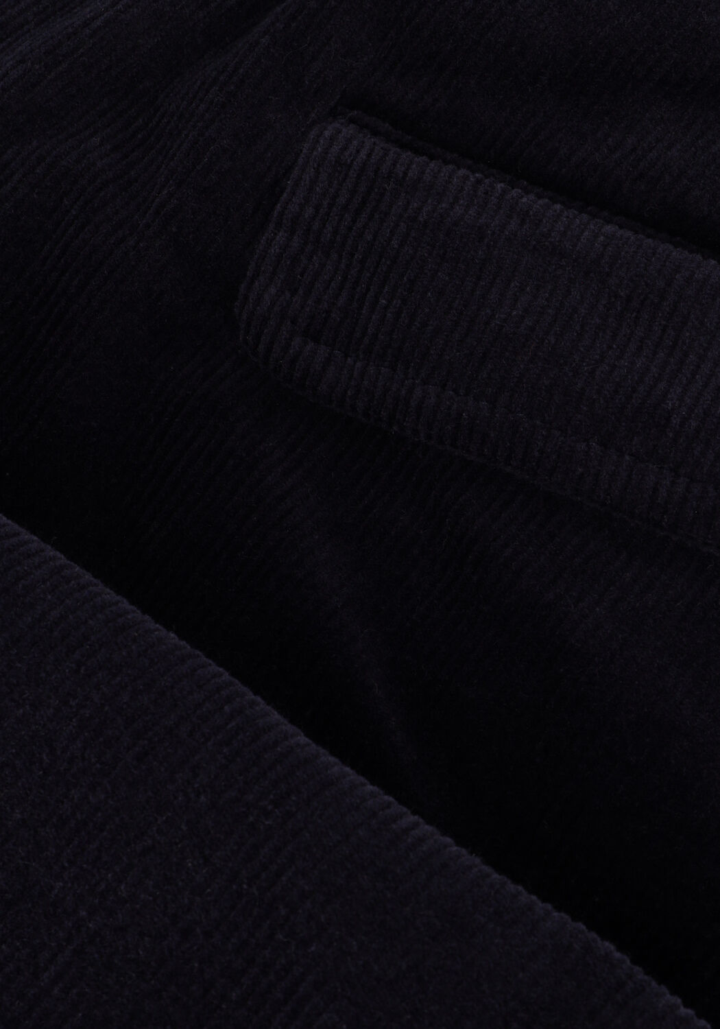 Dunkelblau ANERKJENDT Chino AKJAN ELASTIC CORD PANTS - large