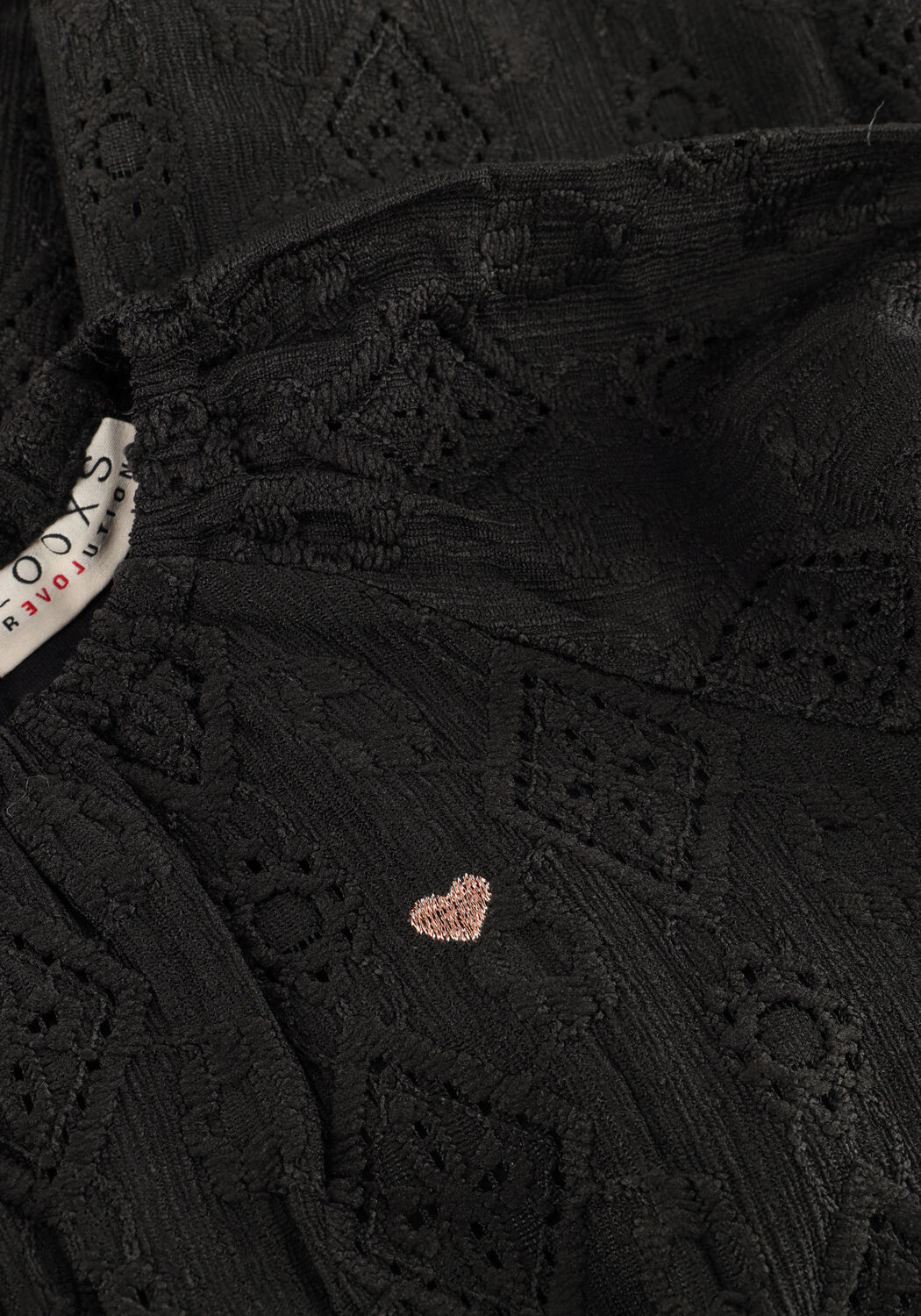 Schwarze LOOXS Little Minikleid 2533-7879 - large