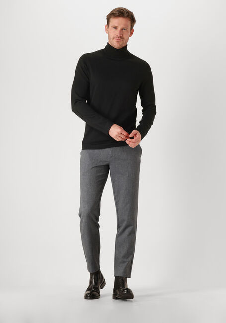 Schwarze DRYKORN Rollkragenpullover JOEY 420002 - large