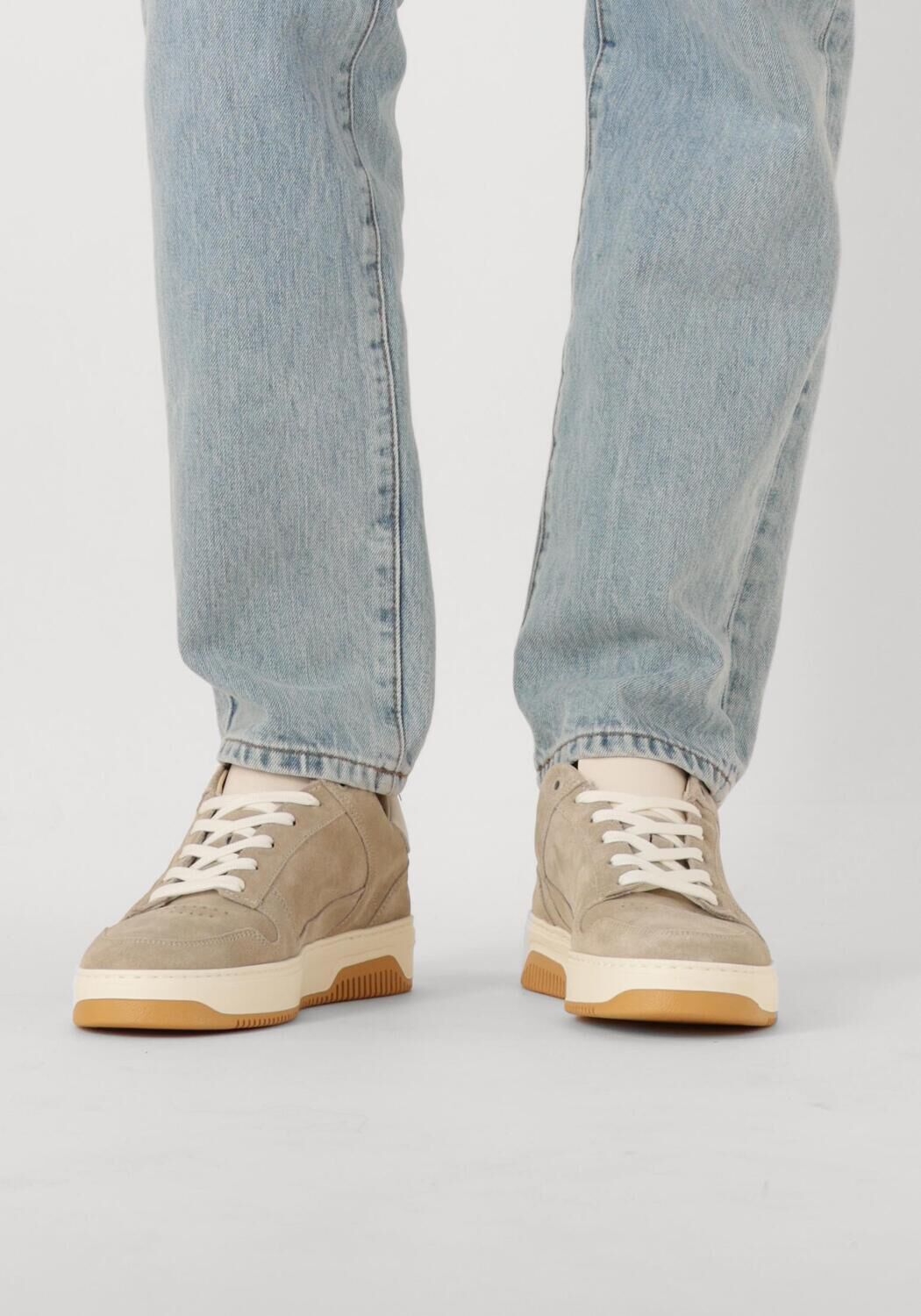 Beige NUBIKK Sneaker Low BASKET COURT MIELE - large