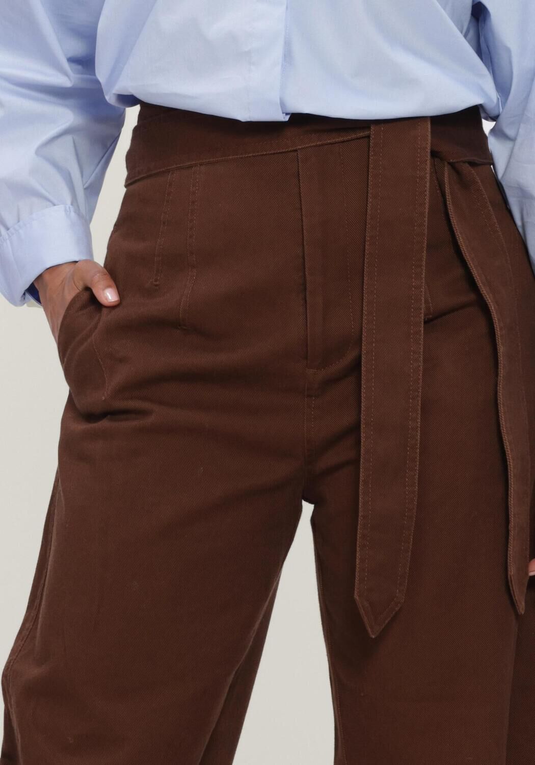 Braune JOSH V Weite Hose KIAN PANTS - large