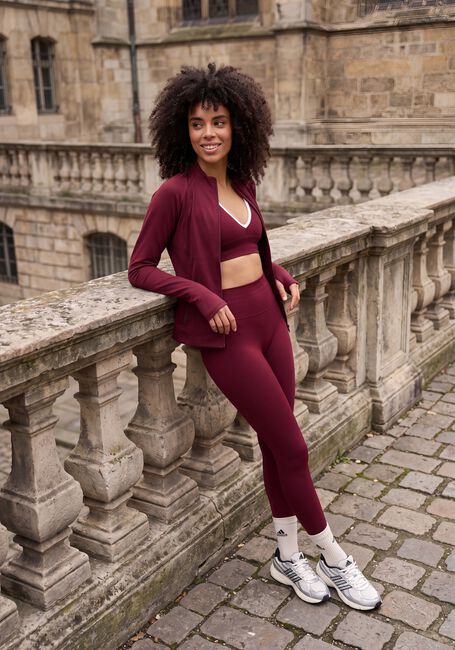 Bordeaux AIM'N Strickjacke SENSE ZIP JACKET - large