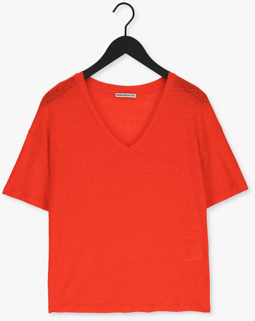 Orangene DRYKORN T-shirt SVENNIE - large