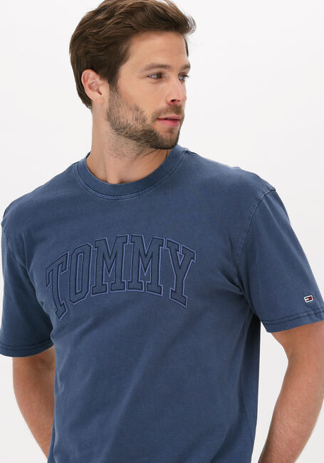 Dunkelblau TOMMY JEANS T-shirt TJM TONAL TOMMY COLLEGIATE TEE - large