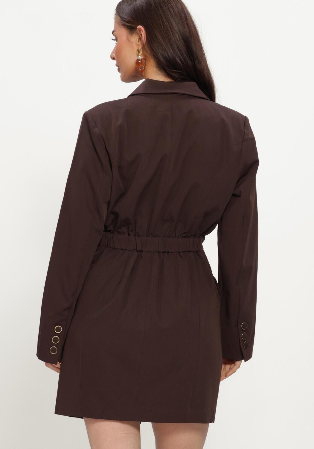 Braune FREEBIRD Minikleid BLAZORA - large