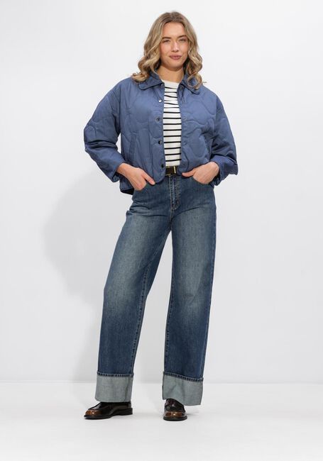 Blaue MSCH COPENHAGEN Wattierte Jack MSCHCHISTA JACKET - large