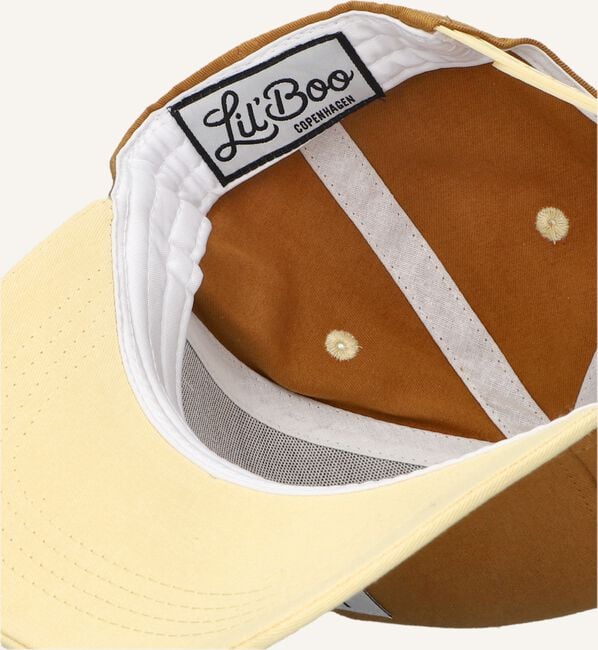Camelfarbene LIL'BOO Kappe BLOCK SNAPBACK B Camelfarbene LIL'BOO Kappe BLOCK SNAPBACK B - large