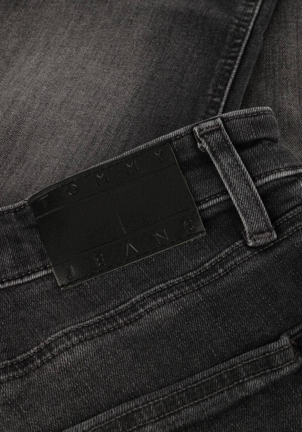 Schwarze TOMMY JEANS Slim fit jeans AUSTIN SLIM TPRD CH1284 - large