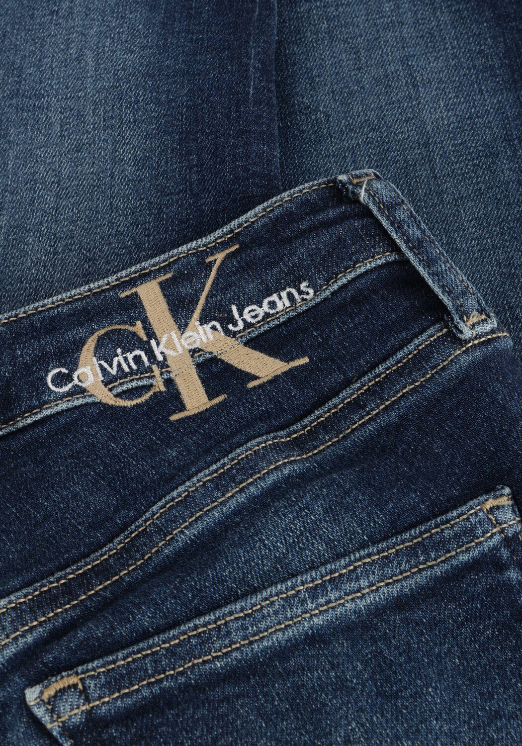 Dunkelblau CALVIN KLEIN Slim fit jeans HIGH RISE SKINNY - large
