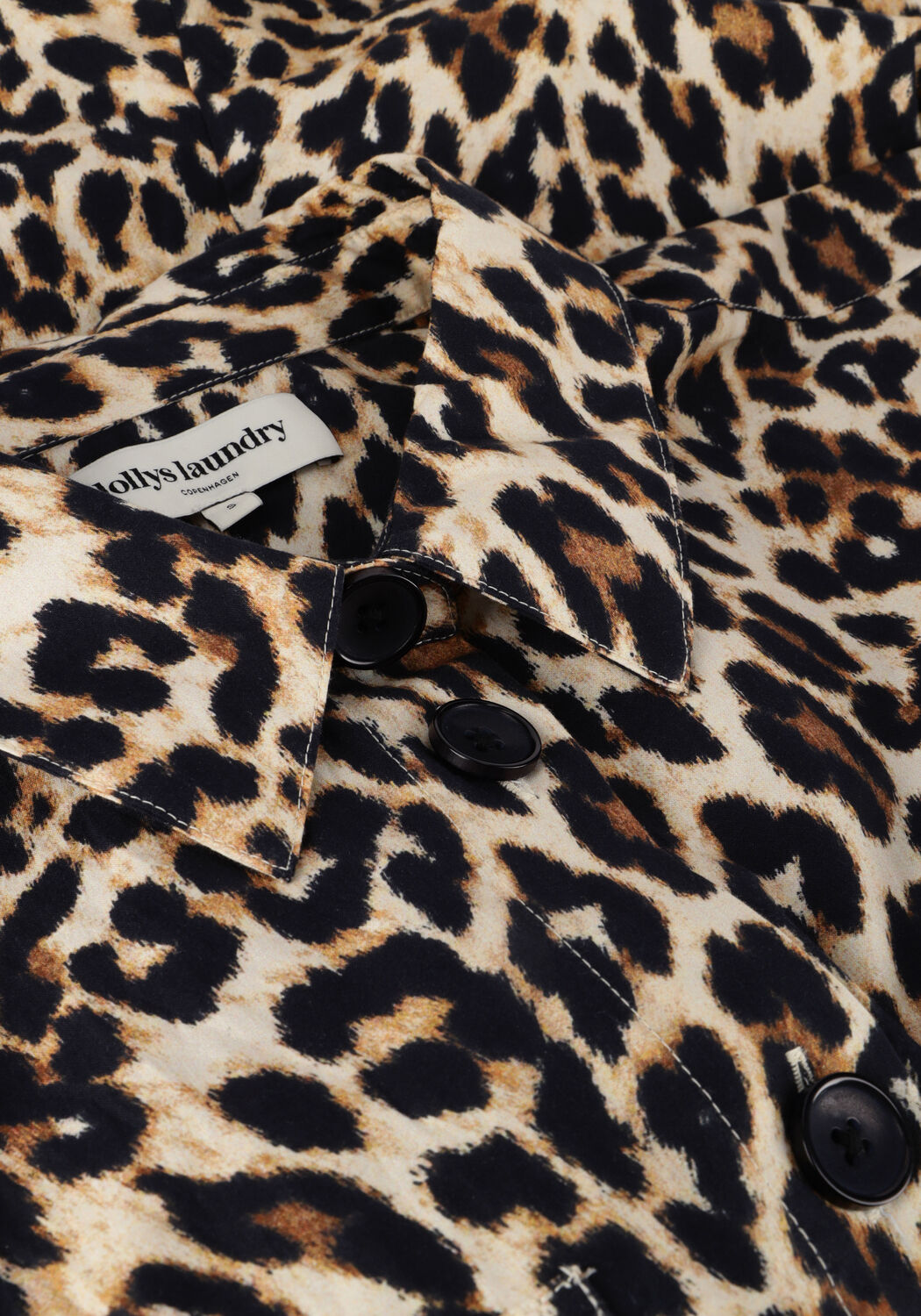 Braune LOLLYS LAUNDRY Jumpsuit MATHILDELL JUMPSUIT SS - large