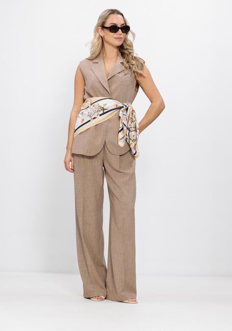 Beige LIU JO Blazer GILET TS NAVETTA - large