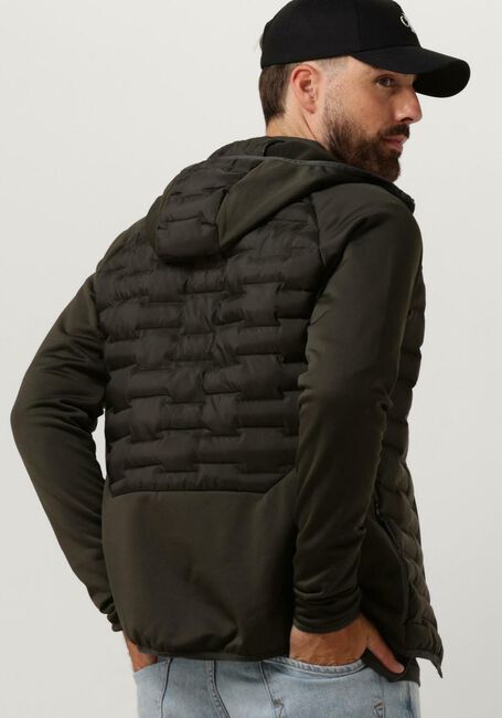 Olive PEAK PERFORMANCE Wattierte Jack M ARGON HYBRID HOOD - large