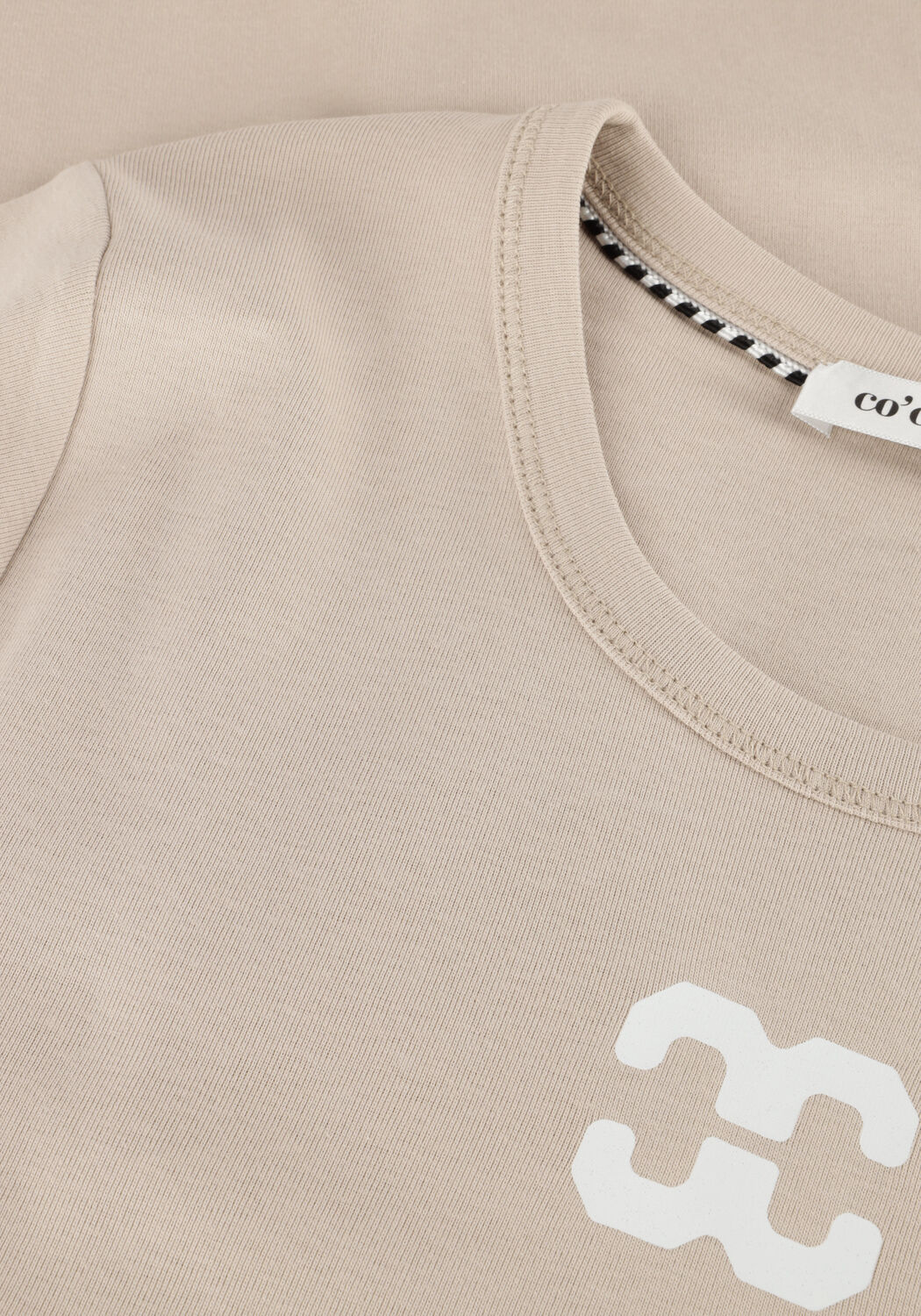 Beige CO'COUTURE T-shirt GRANNYCC LOGO TEE - large