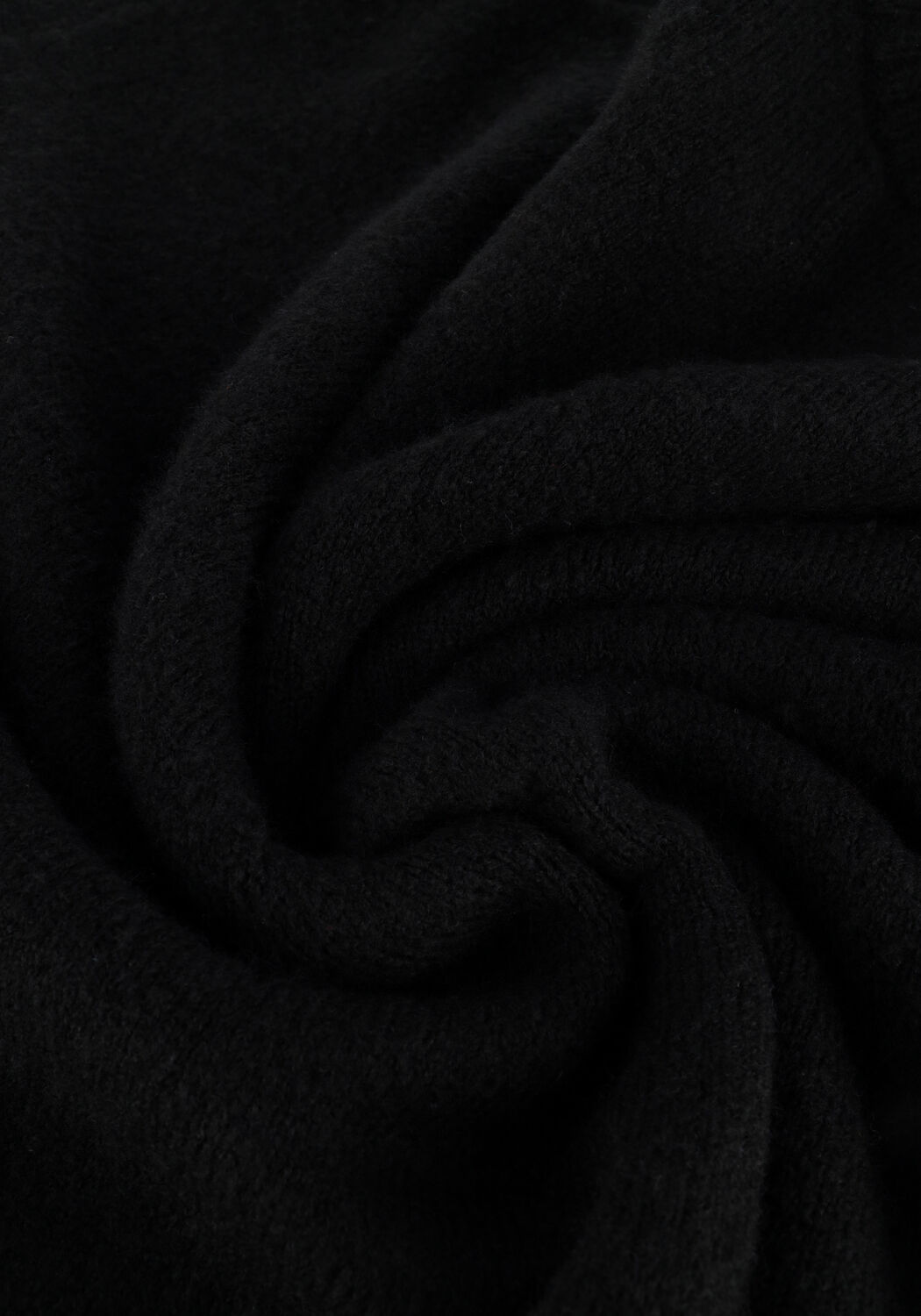 Schwarze CALVIN KLEIN Pullover FLUFFY WIDE OPEN SLEEVES SWEATER - large