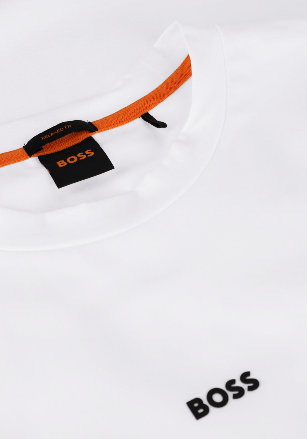 Wei&szlig;e BOSS ORANGE T-shirt TCHUP 10242929 01 - large