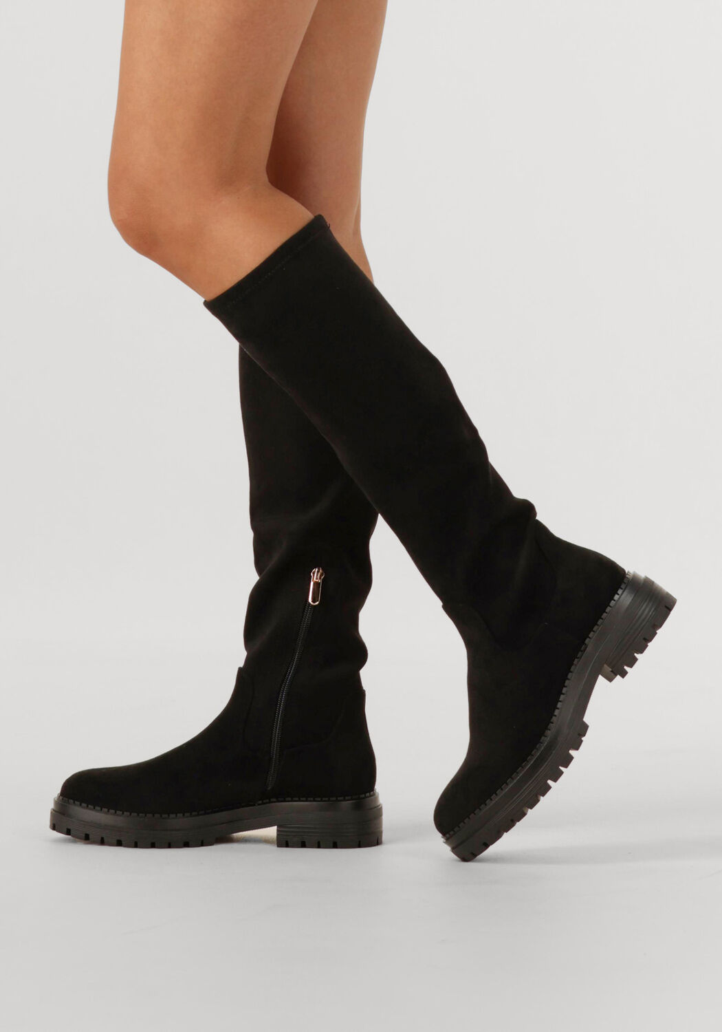 Schwarze BLASZ Hohe Stiefel C0358-5 - large