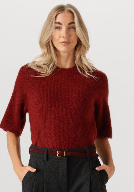 Rote MSCH COPENHAGEN Pullover MSCHMILANIA HOPE 2/4 PULLOVER - large