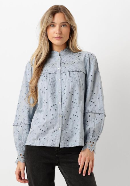 Blaue Y.A.S. Blusen YASGUNVA LS SHIRT - large