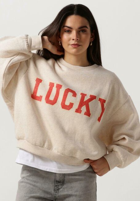 Sand BY-BAR Sweatshirt BIBI LUCKY VINTAGE SWEATER - large