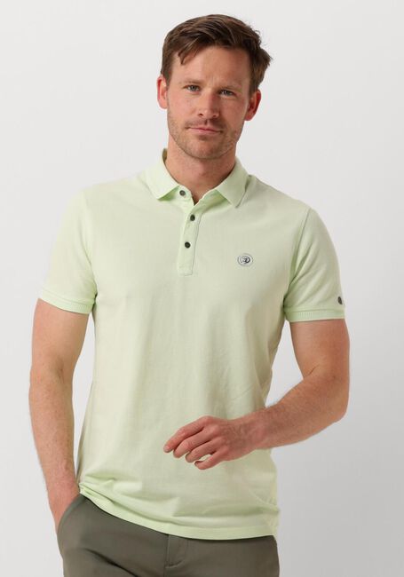 Grüne CAST IRON Polo-Shirt SHORT SLEEVE POLO PIQUE GARMENT DYED - large