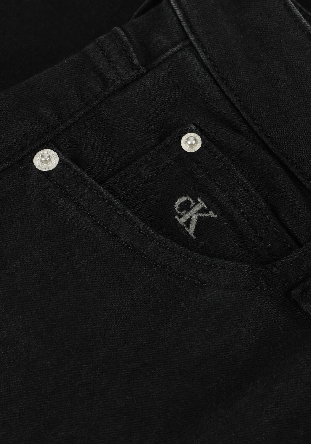 Schwarze CALVIN KLEIN Skinny jeans CKJ 010 HIGH RISE SKINNY - large