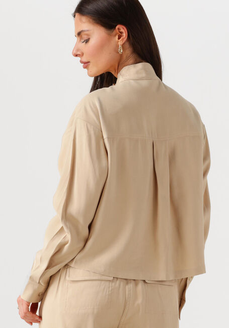 Beige MSCH COPENHAGEN Blusen MSCHIMILA SELIA SHIRT - large
